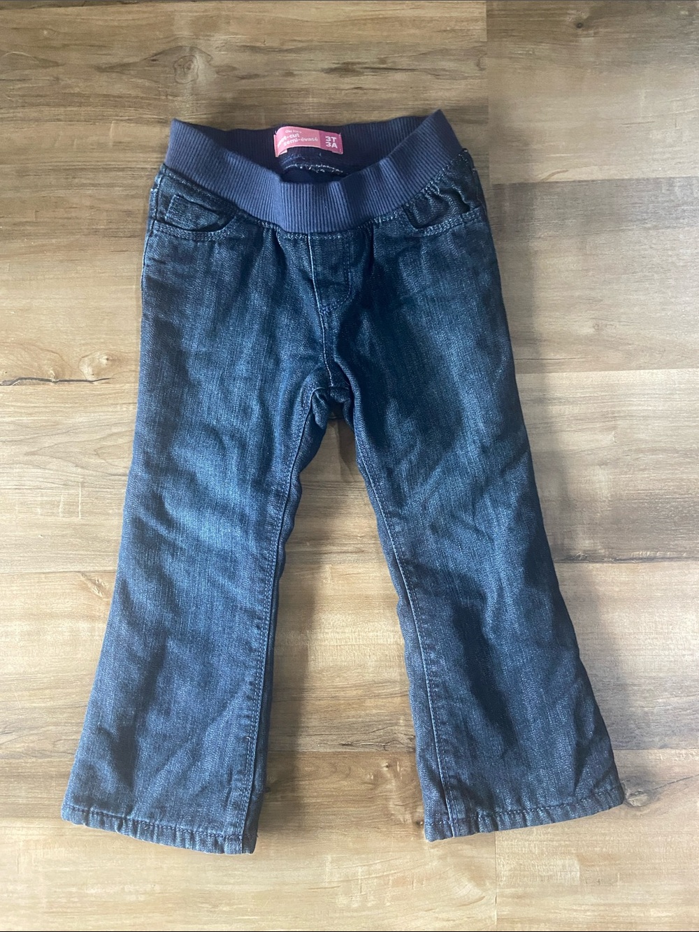 Old Navy Navy Boot-Cut Fleece Lined Jeans